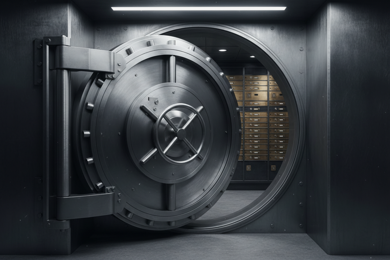 a bank vault